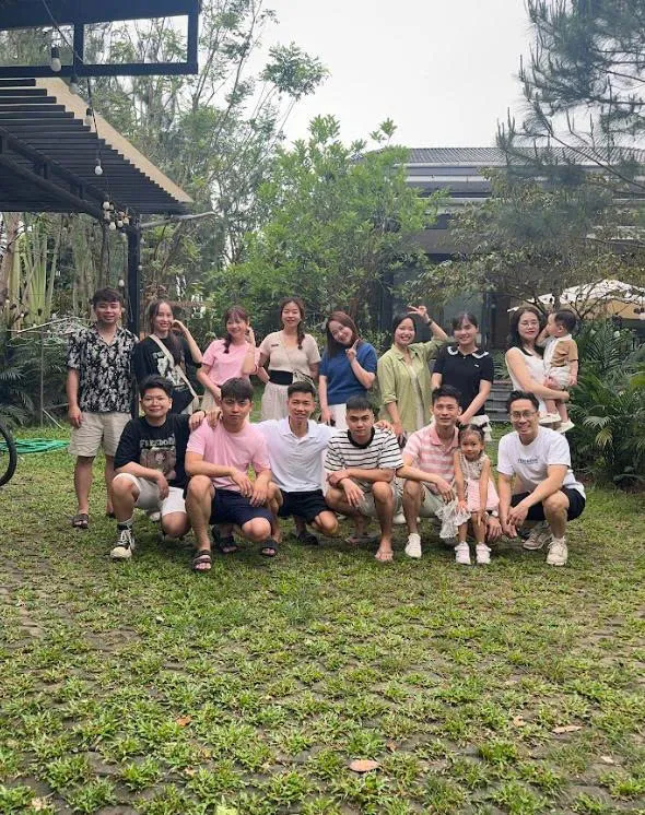 Nguyễn Khải Mỹ cung gia đình