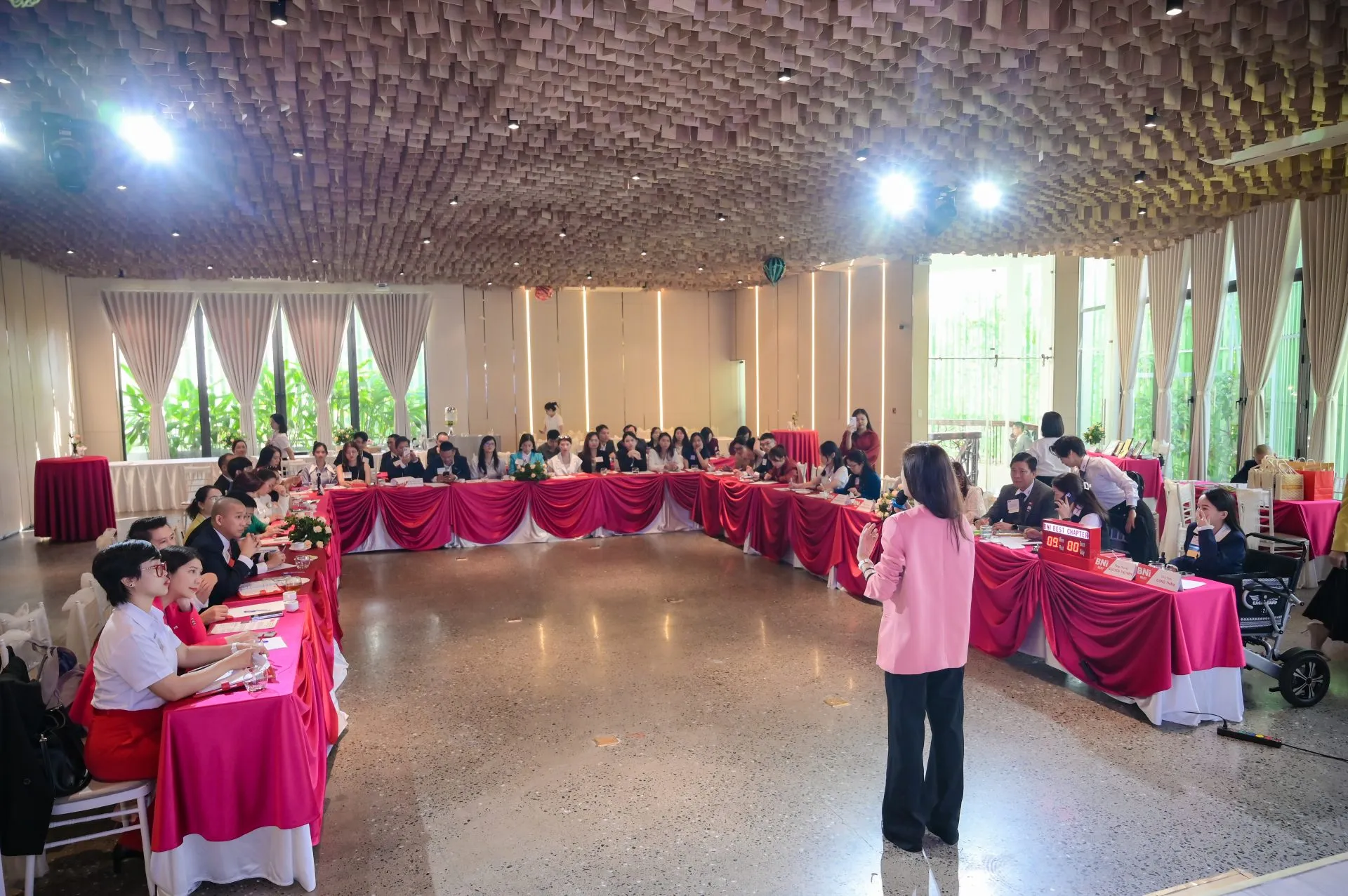 Phạm Thị Thùy An tại buổi họp BNI